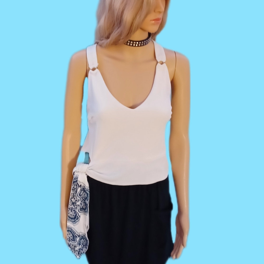 NEW!Free people L side tie tank top